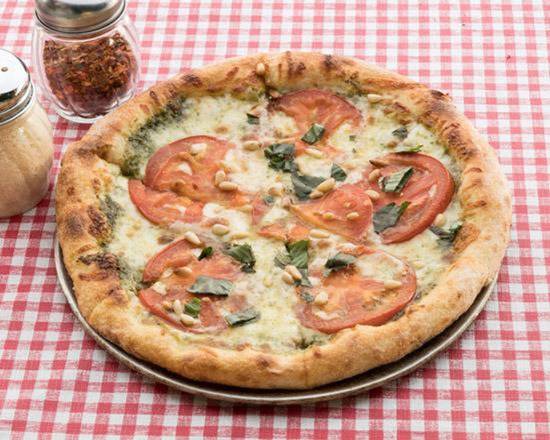 Order 16" Large Pesto Pizza food online from Giovanni Old World New York Pizzeria store, Sacramento on bringmethat.com