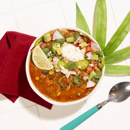 Order Tortilla Soup food online from La Pina Cantina Mexican Grill store, Chicago on bringmethat.com