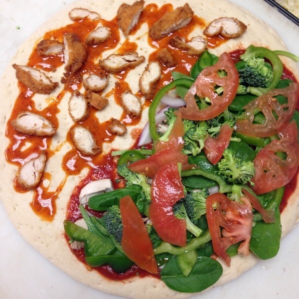 Order Veggie Lovers Pizza food online from Pizza Care store, PIttsburgh on bringmethat.com