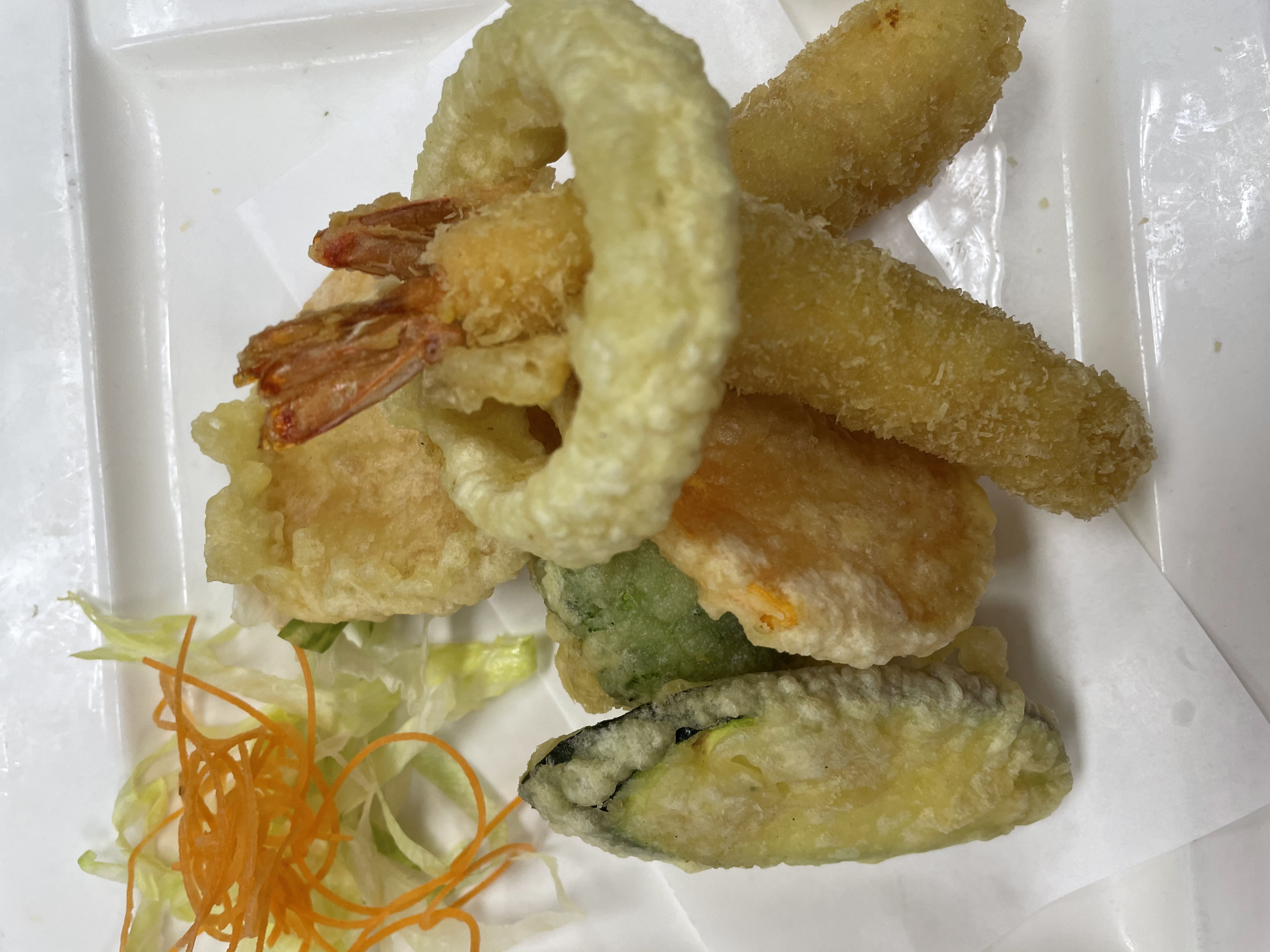 Order Shrimp Tempura Appetizer food online from East Moon Japanese Restaurant store, Salisbury on bringmethat.com