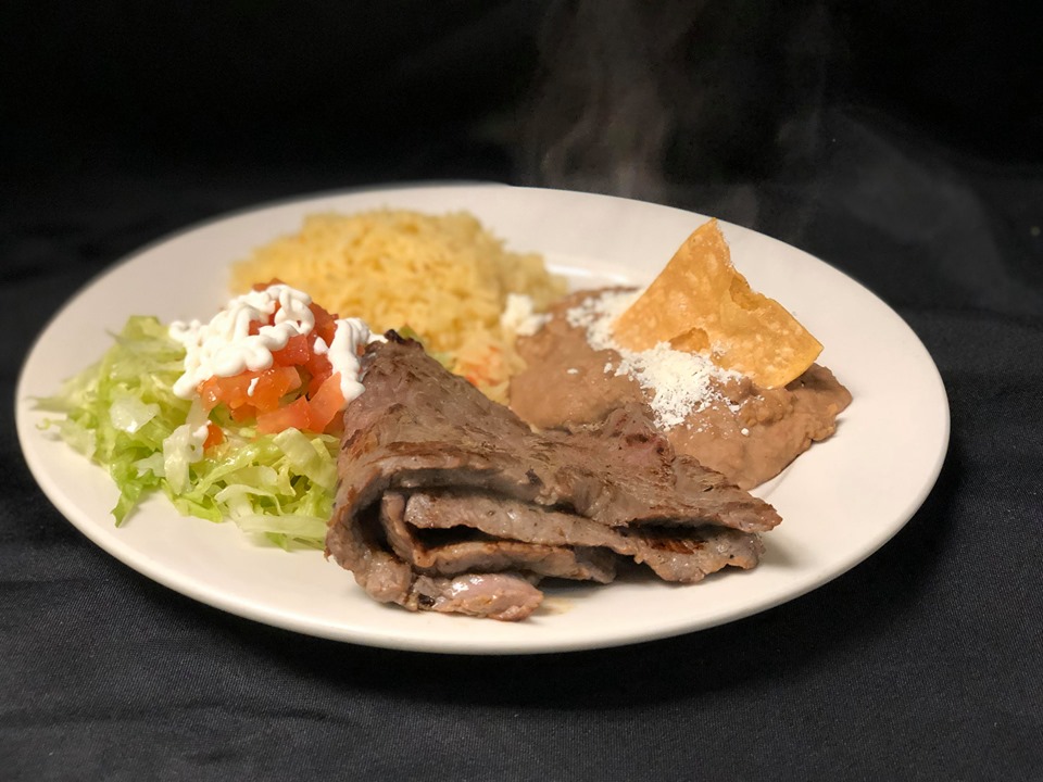 Order Carne Asada food online from Jessy Taqueria store, Norfolk on bringmethat.com