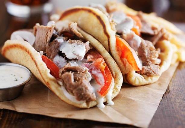 Order Gyro on Pita food online from Michaelangelo's Pizza store, Baltimore on bringmethat.com