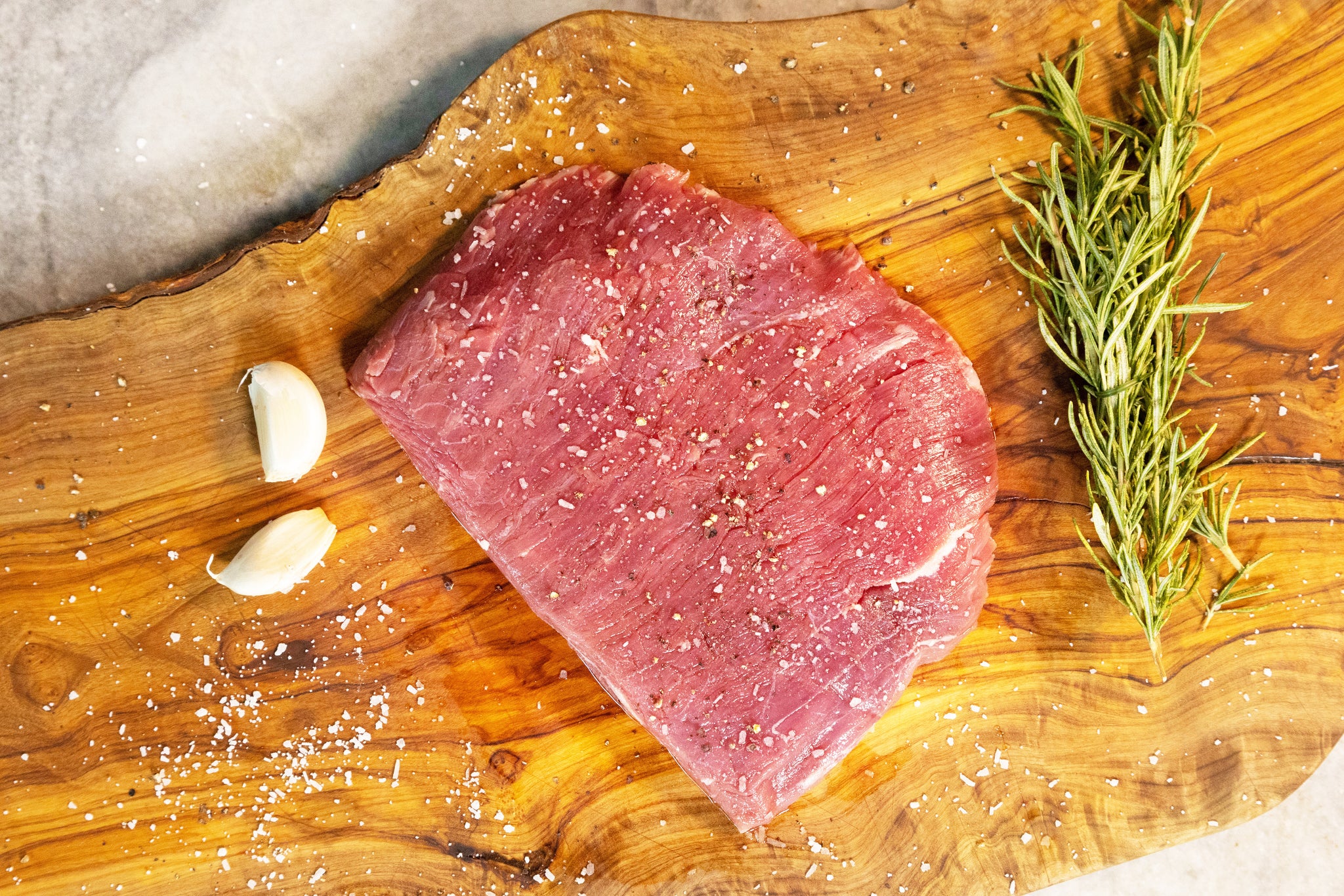 Order Grain Fed Flank Steak 1 lb. food online from Agridime Meats store, Gilbert on bringmethat.com