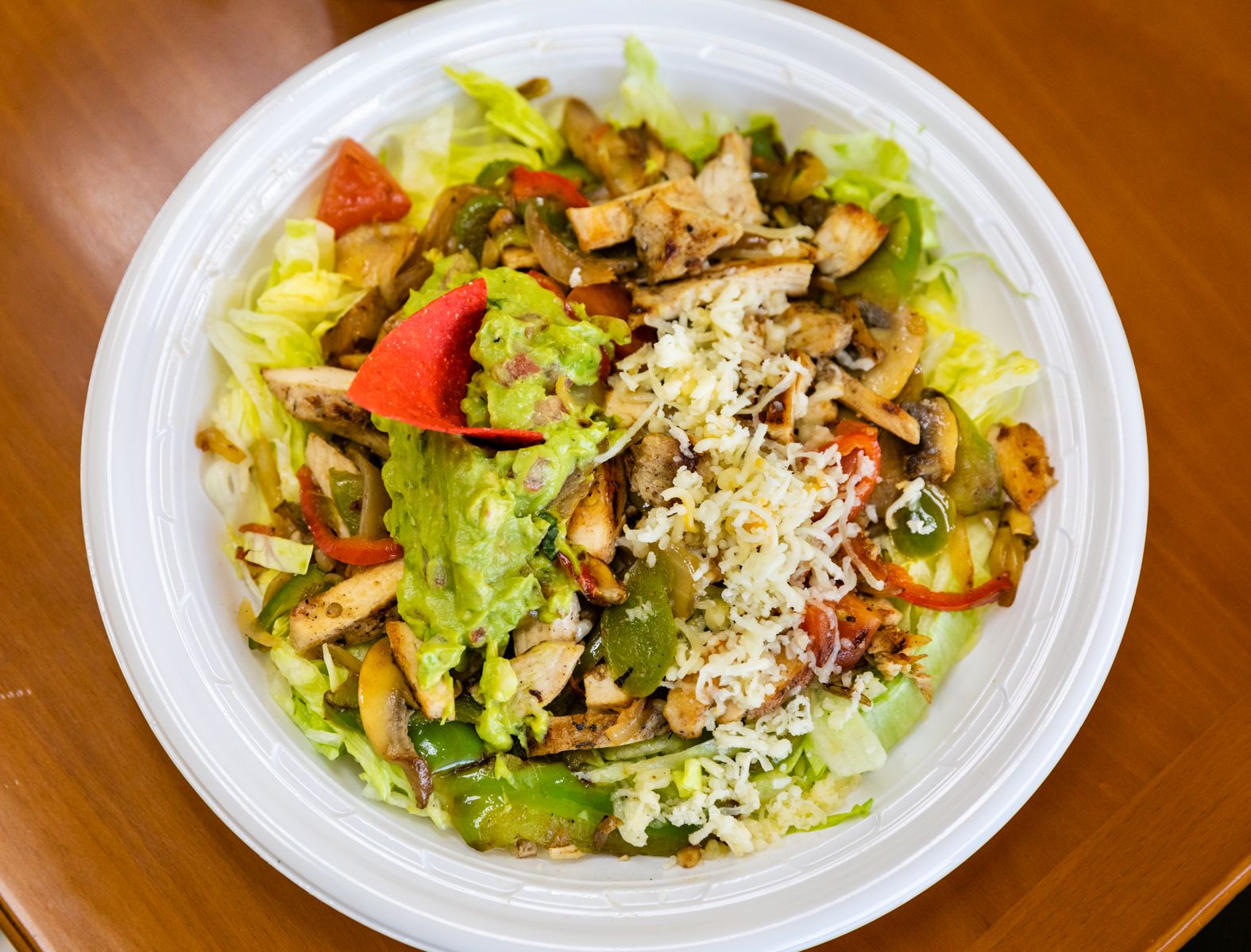 Order Fajita Salad food online from Blue Tortilla store, Selden on bringmethat.com