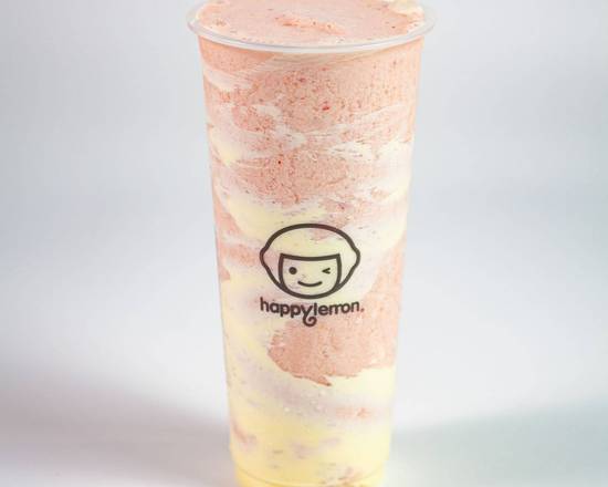 Order E3. Strawberry Shortcake Smoothie food online from Happy Lemon store, San Diego on bringmethat.com