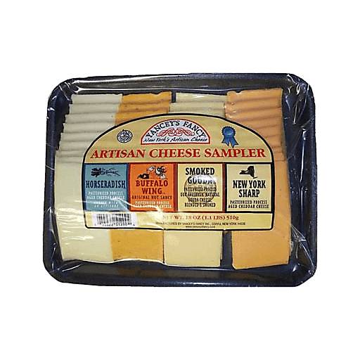Order Yancy's Fancy Cheese Tray 18oz food online from Everyday Needs by Gopuff store, Tracy on bringmethat.com