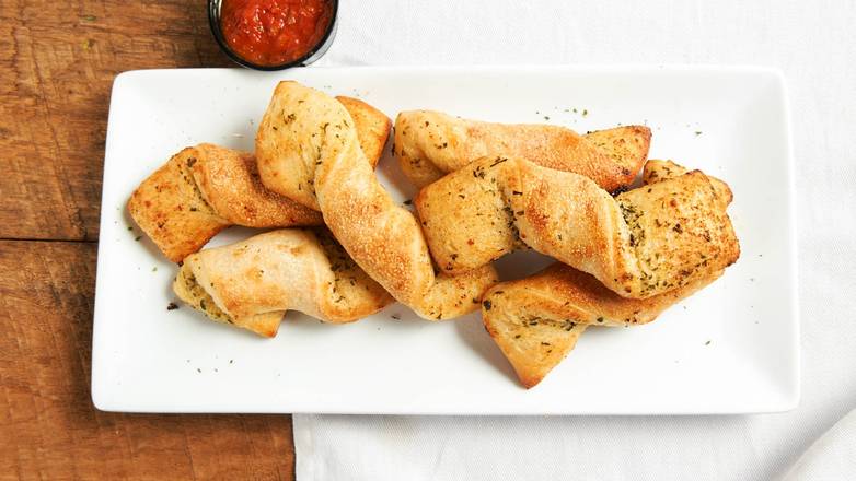 Order Garlic Twists food online from Zeppe's Pizzeria-Highland Hts store, Cleveland on bringmethat.com