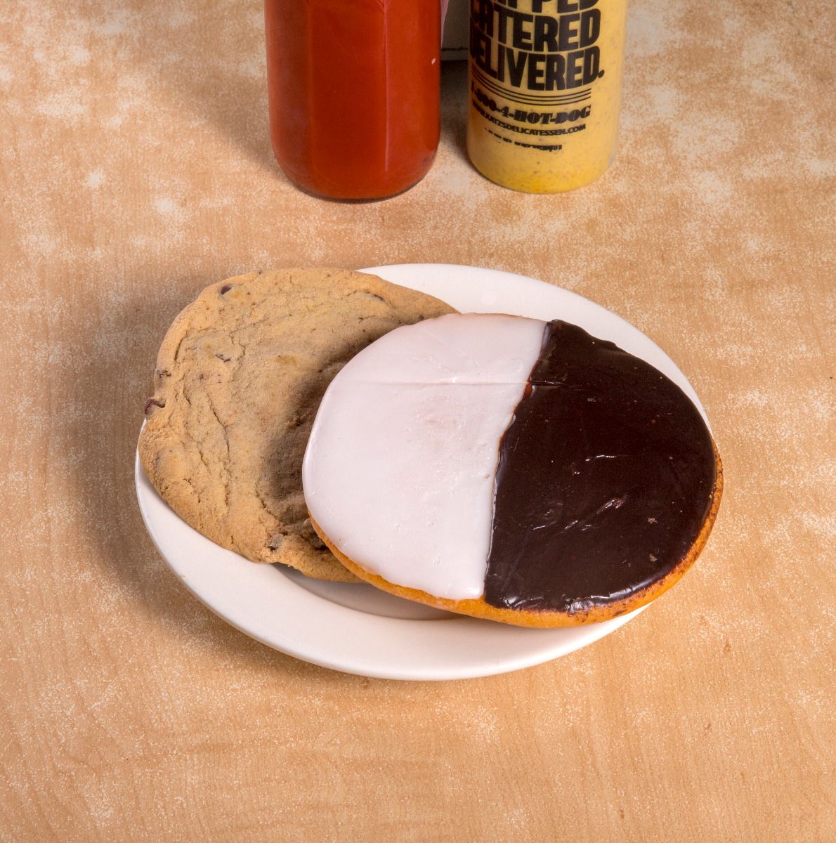 Order Black and White Cookie food online from Katz's delicatessen store, New York on bringmethat.com