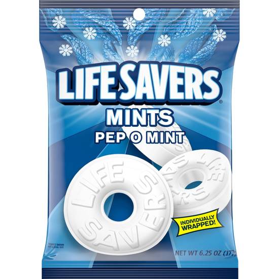 Order Life Savers Pep O Mint Candy Bag, 6.25 OZ food online from CVS store, FOWLER on bringmethat.com