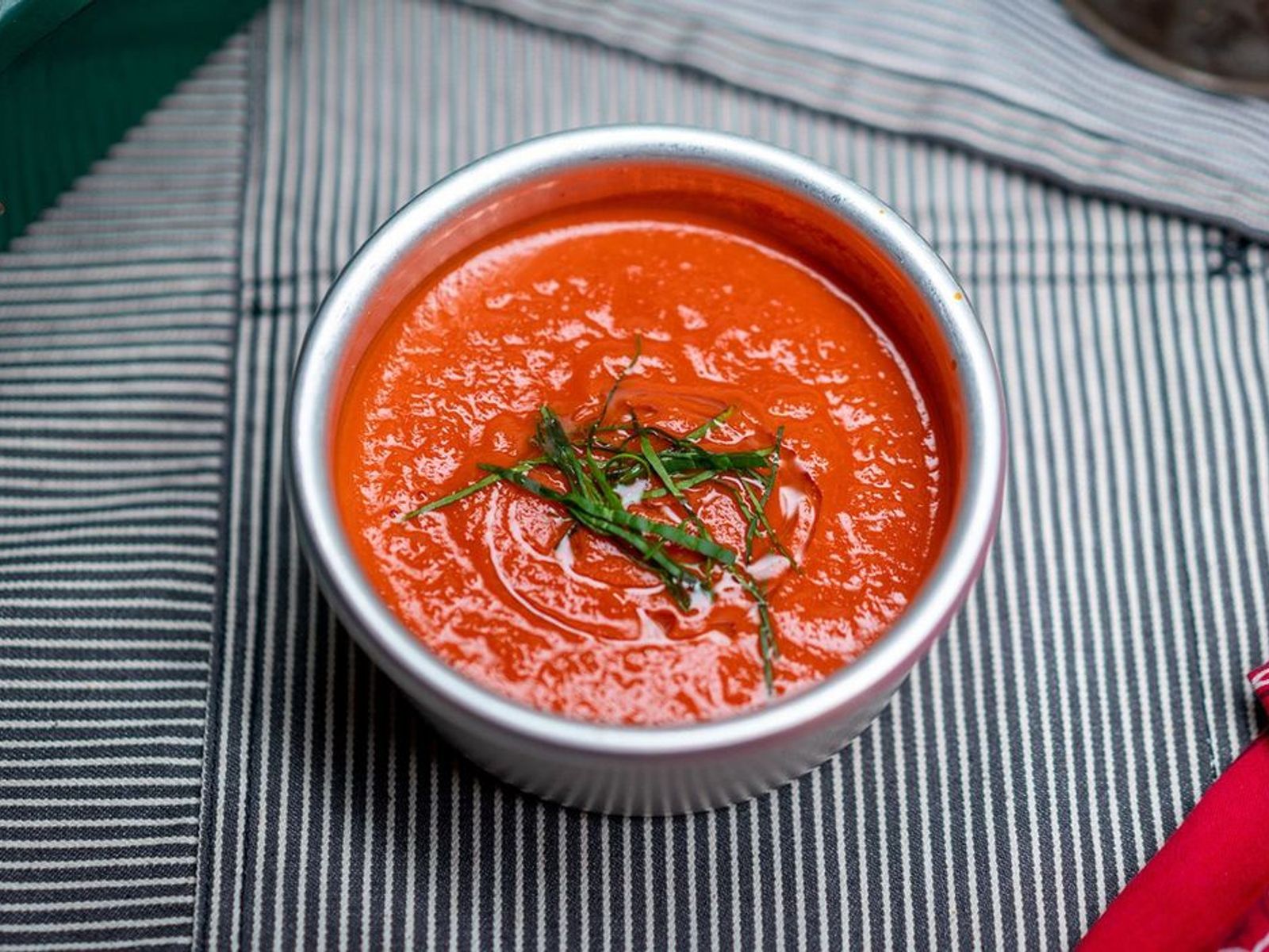 Order Fire Roasted Tomato Soup food online from Welders Grilled Cheese store, Culver City on bringmethat.com
