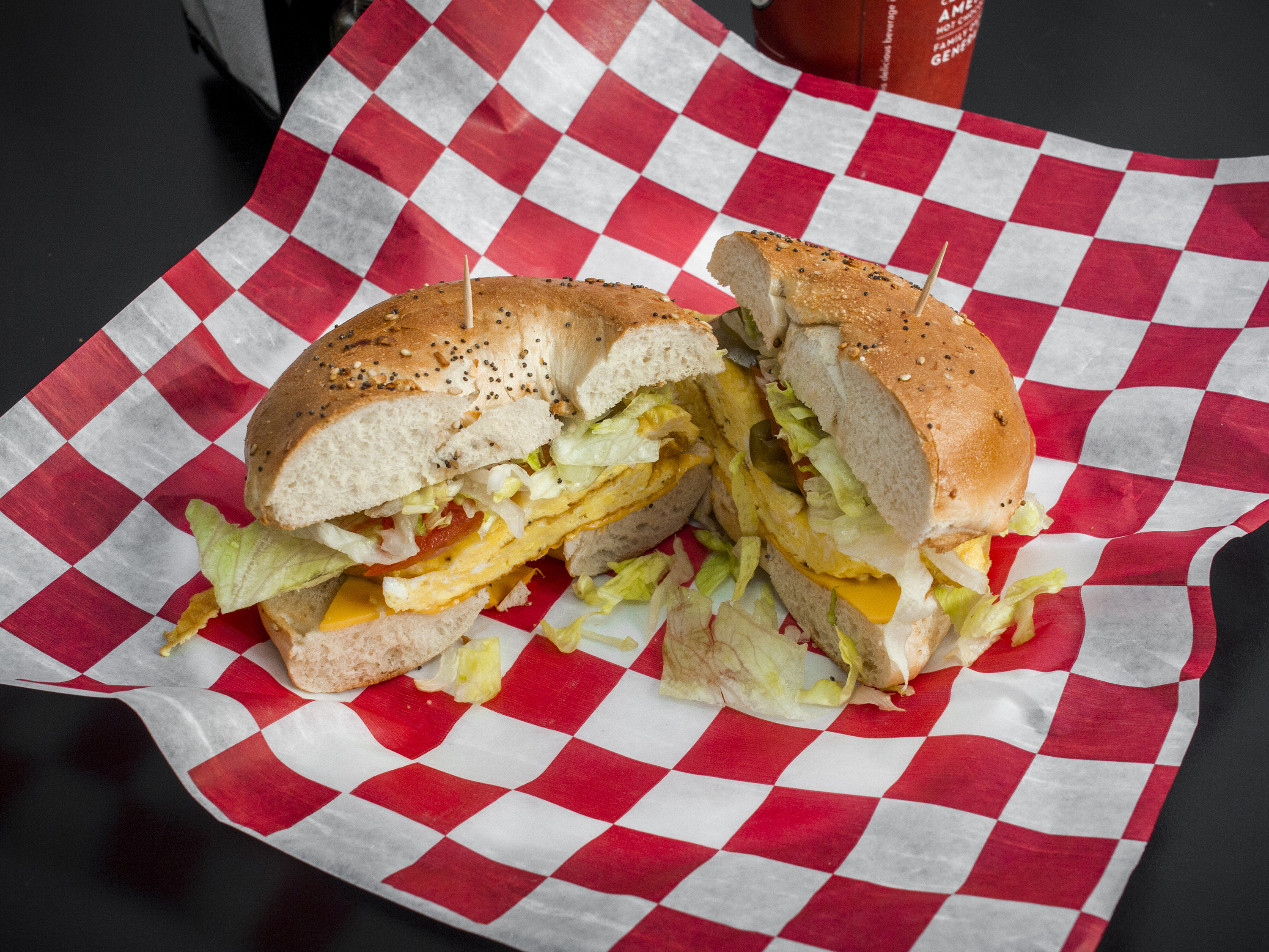 Order Egg White Cheese Sandwich food online from Sub Master store, Hoboken on bringmethat.com