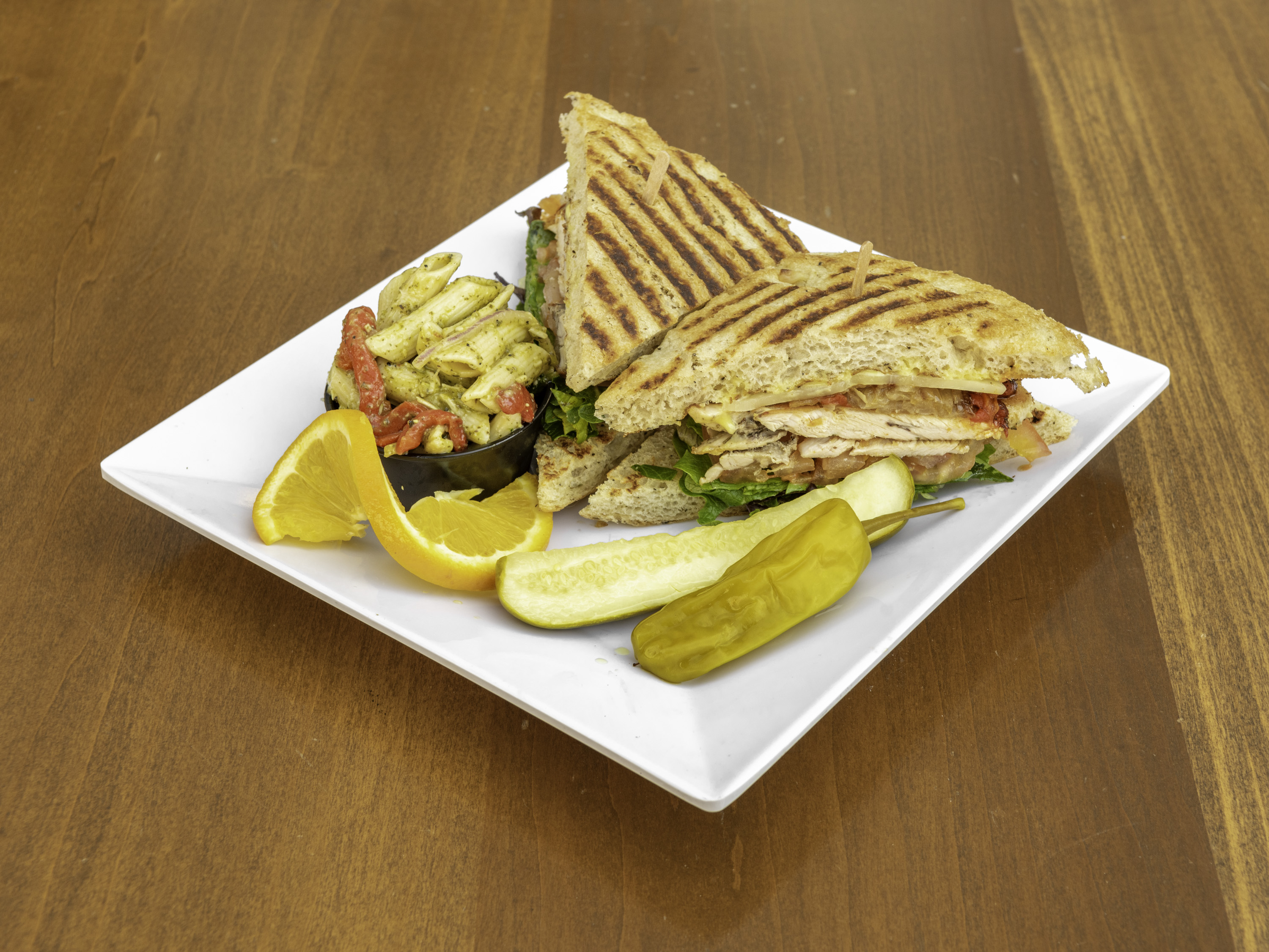 Order Santa Fe Club Sandwich Lunch food online from Downtown Chandler Cafe And Bakery store, Chandler on bringmethat.com