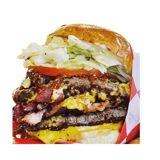 Order The Mile High Burger food online from Colorado Grill store, Fresno on bringmethat.com