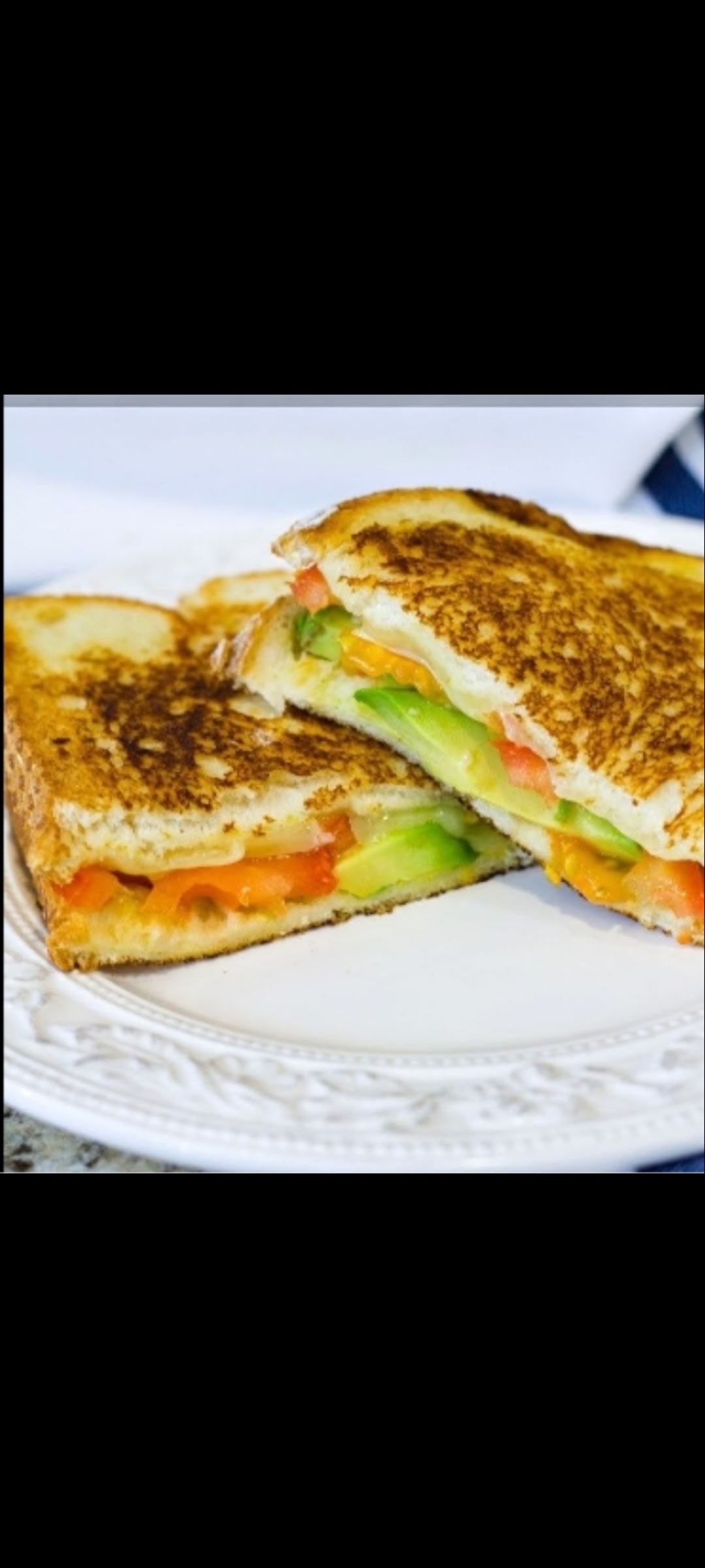 Order Grilled Fresh Mozzarella Cheese With Tomatoes & Avocado  food online from American Gourmet Foods Deli store, New York on bringmethat.com