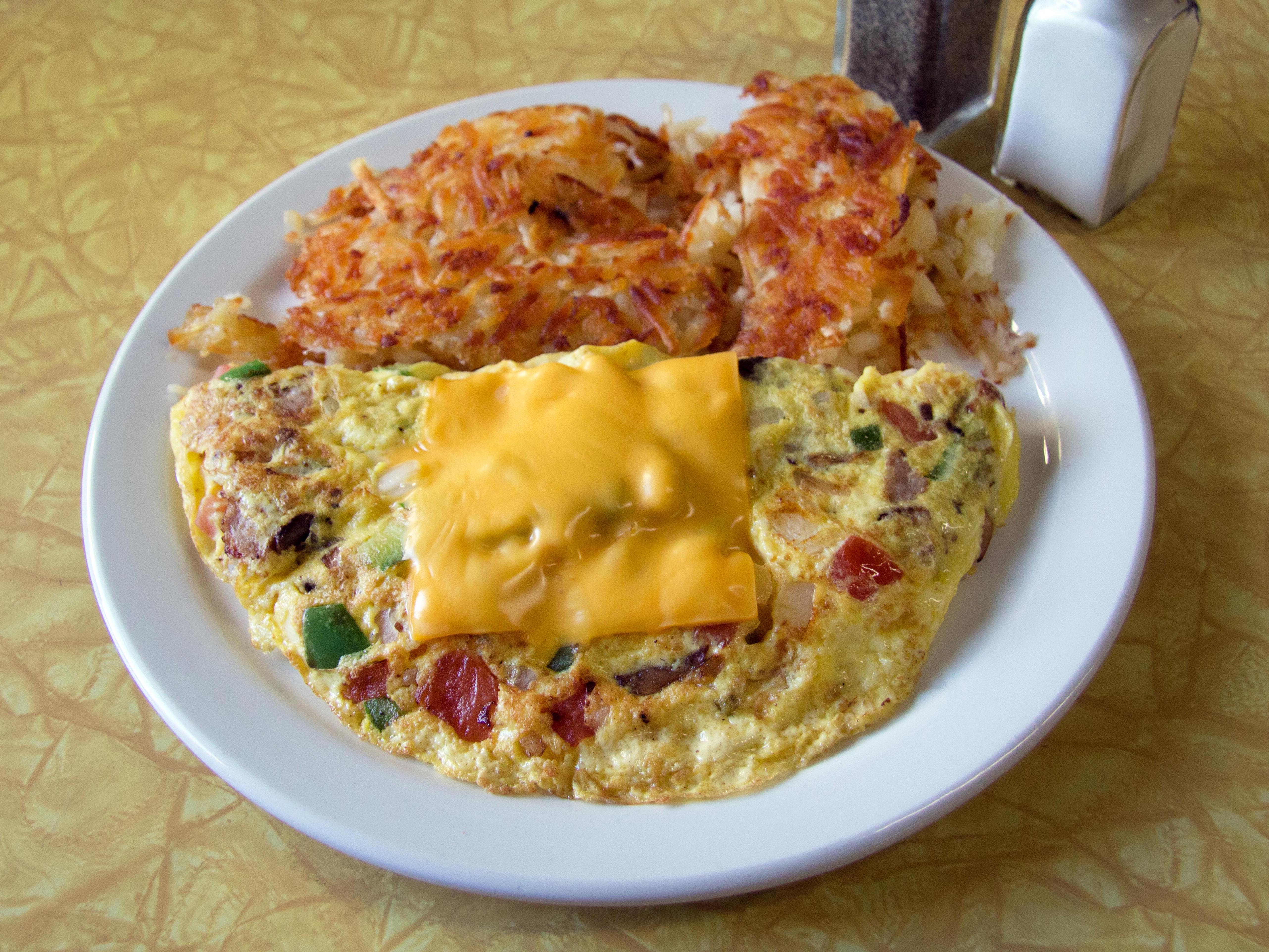 Order Ultimate Omelet food online from Keedys Fountain Grill store, Palm Desert on bringmethat.com