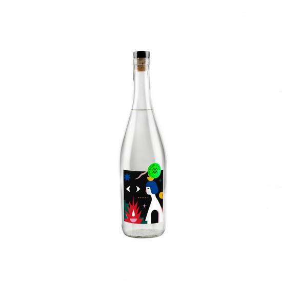 Order Amaras Mezcal Verde 750ml | 41% abv food online from Pink Dot store, Chino Hills on bringmethat.com
