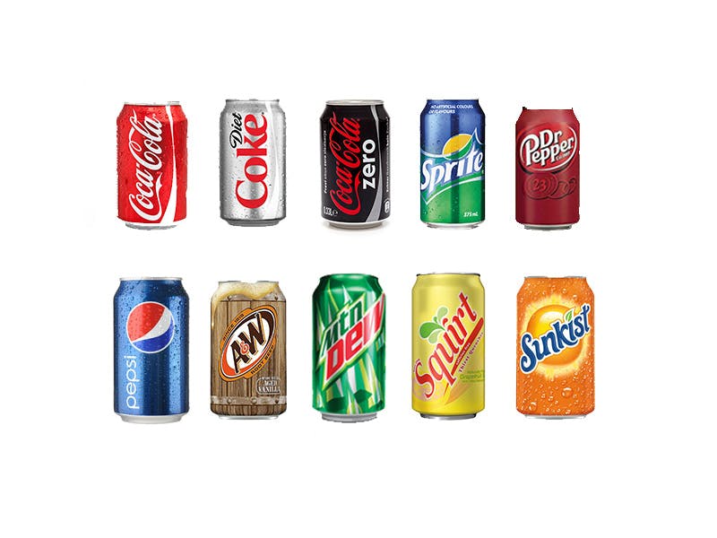 Order Soda - Beverage food online from San Remo Pizzeria store, San Diego on bringmethat.com