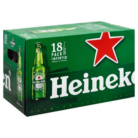 Order Heineken 18 Pack 12oz Bottle food online from 7-Eleven store, Evans Mills on bringmethat.com