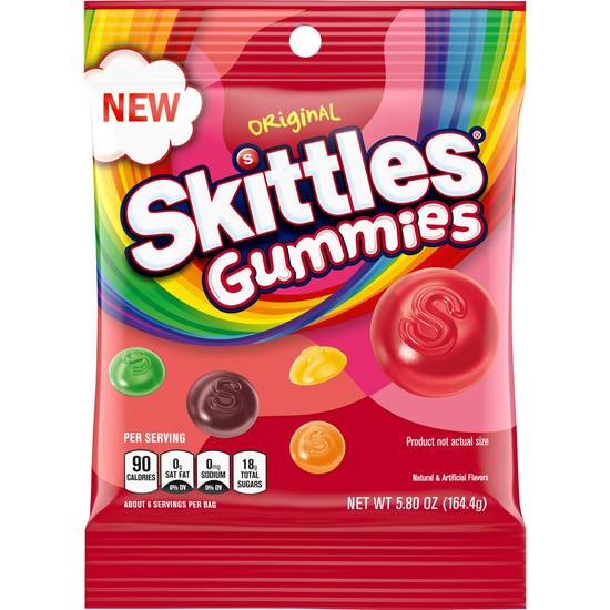 Order SKITTLES Original Gummy Candy, 5.8 OZ Bag food online from Cvs store, CENTRAL FALLS on bringmethat.com