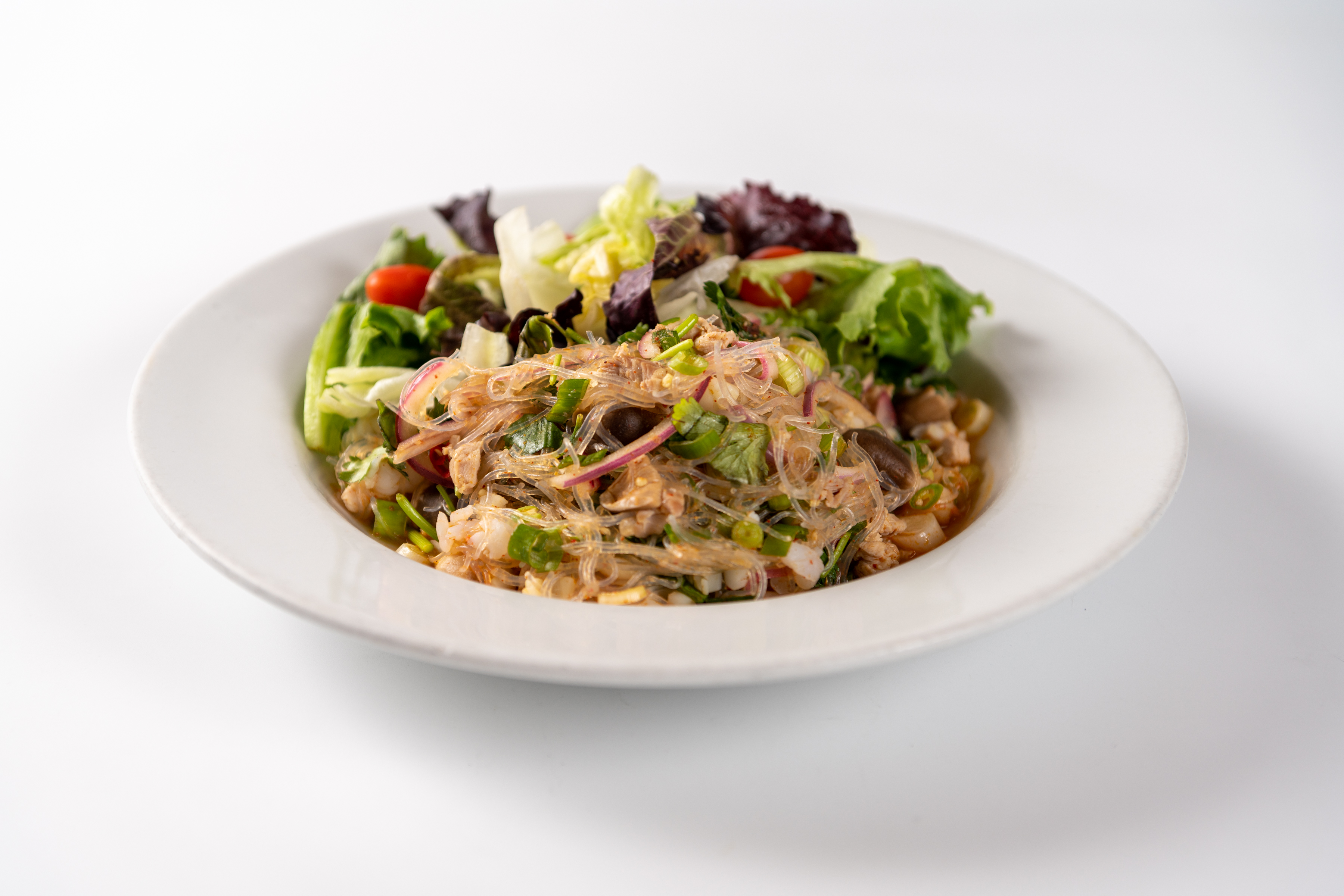 Order Yum Woon Sen Salad food online from Natalee thai cuisine store, Los Angeles on bringmethat.com