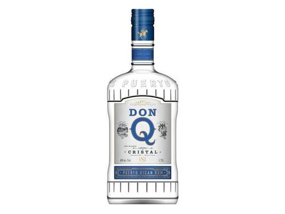 Order Don Q Rum Cristal - 1.75L Bottle food online from Josh Wines & Liquors Inc store, New York on bringmethat.com