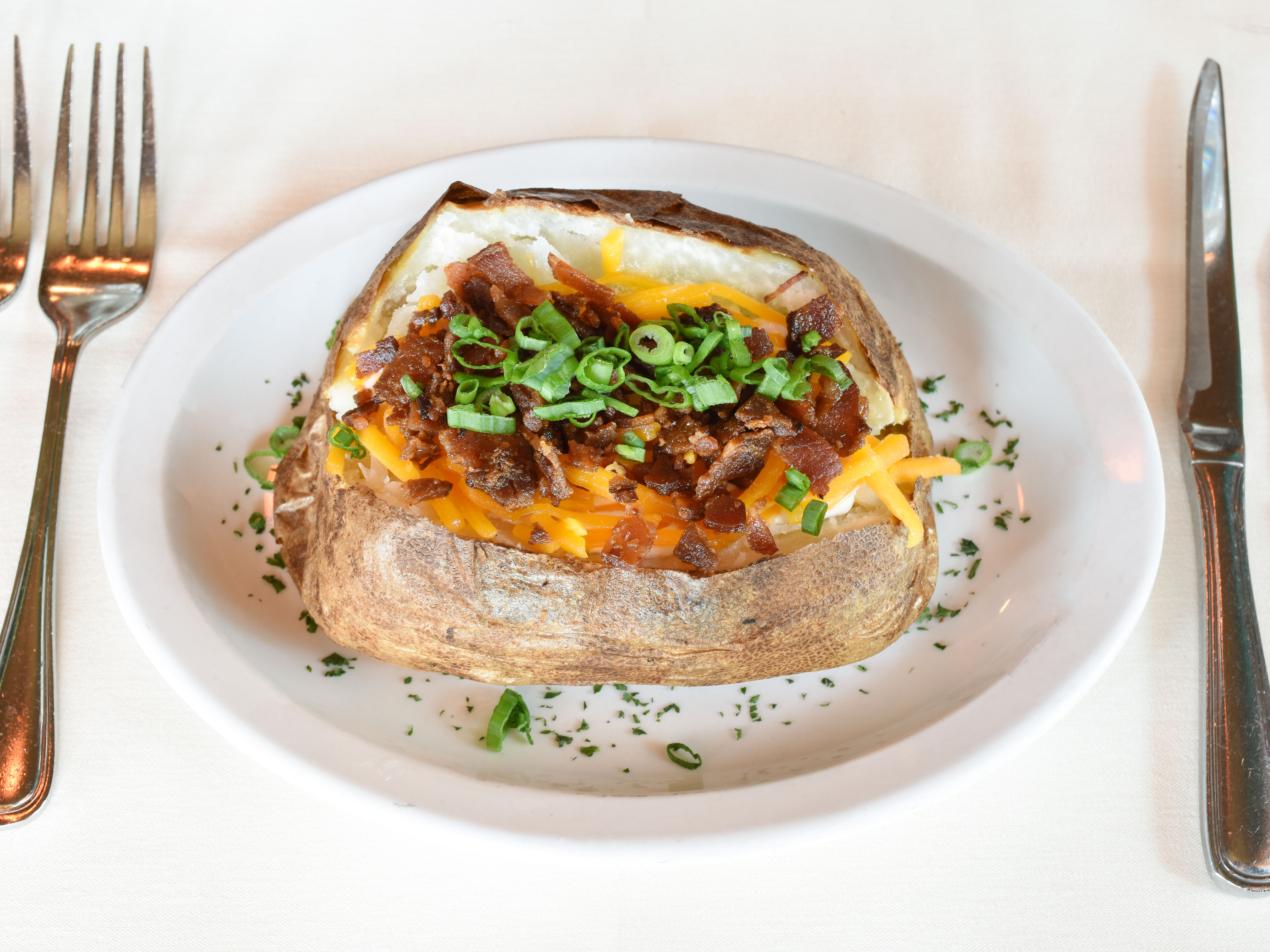 Order Jumbo Baked Potato food online from Safehouse Chicago store, Chicago on bringmethat.com