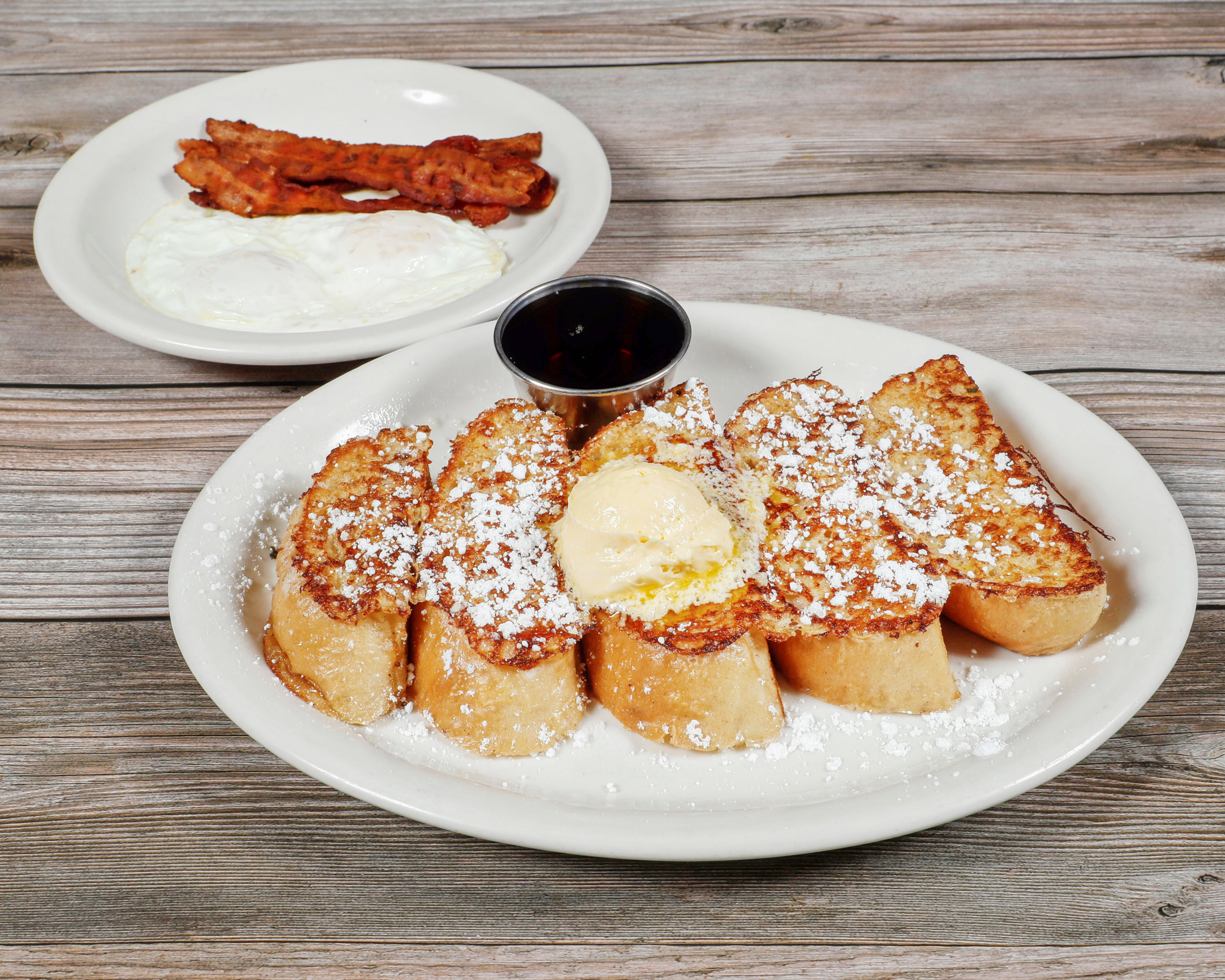 Order French Toast Combo food online from Chubby Diner store, Hanford on bringmethat.com