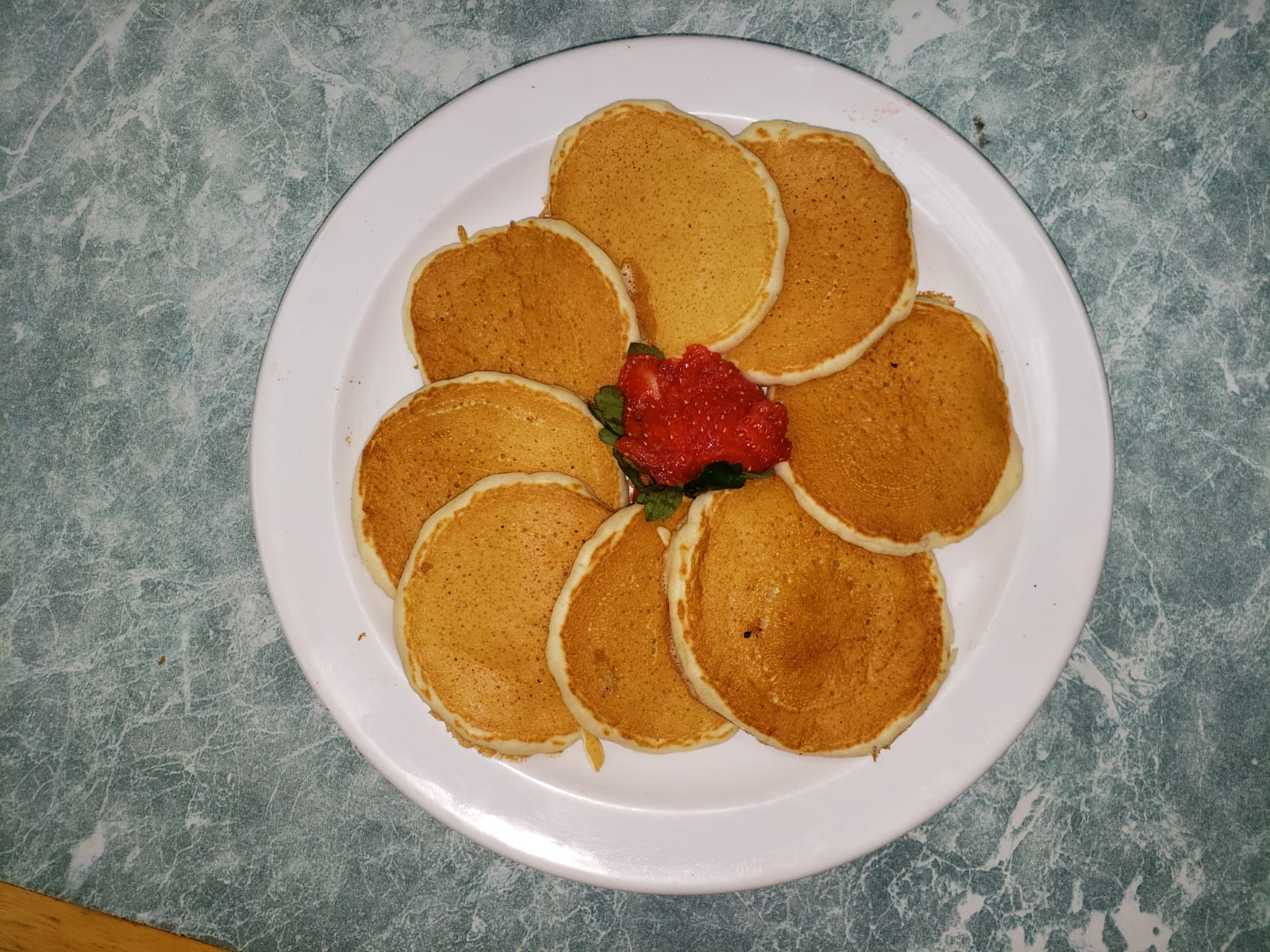 Order Silver dollar pancakes food online from Aminas Cafe store, Bronx on bringmethat.com