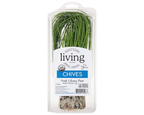 Order North Shore Living · Organic Chives (1 ct) food online from Safeway store, Napa on bringmethat.com