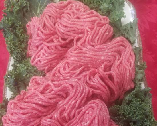 Order Chopped Meat (1 lb) food online from Cow Palace Butcher Shop store, Middle Island on bringmethat.com