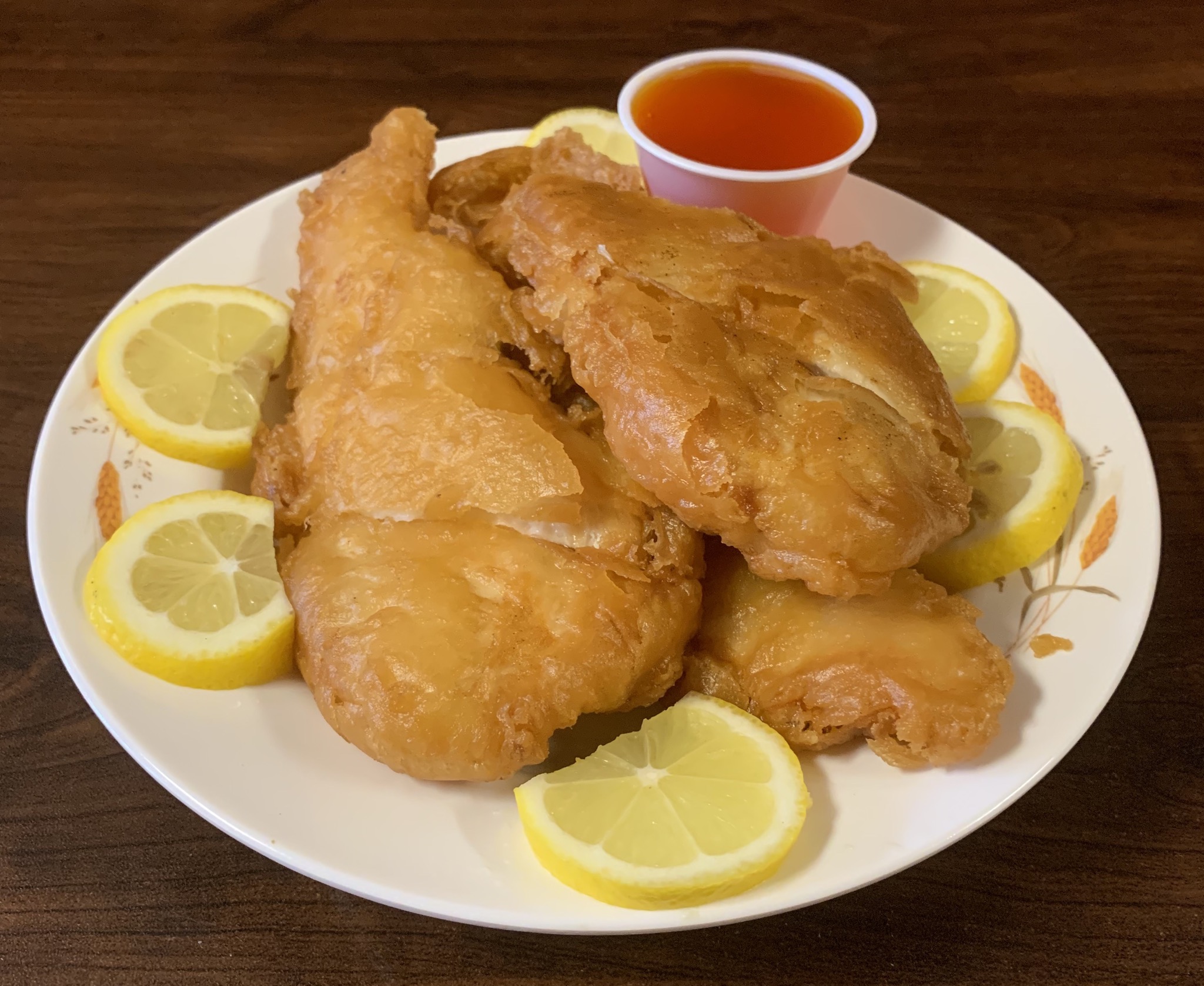 Order Lemon Chicken food online from Great Wall Chinese Restaurant store, Western Springs on bringmethat.com