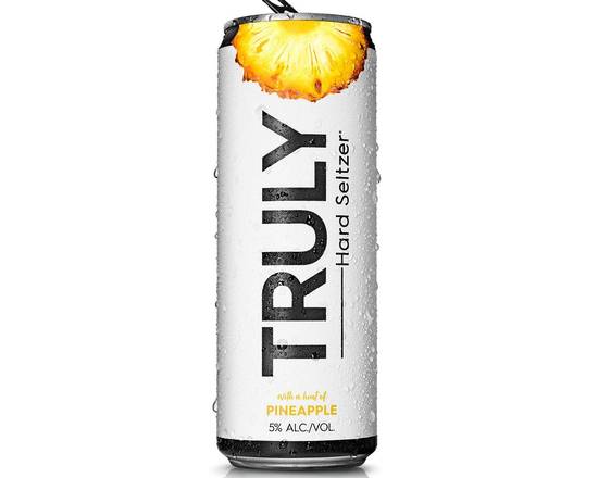 Order Truly Pineapple 24oz cans food online from Windy City Liquor Market store, El Cajon on bringmethat.com