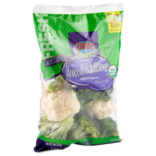 Order Pero Family Farms · Broccoli & Cauliflower (9 oz) food online from Safeway store, Reston on bringmethat.com