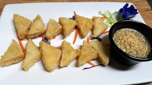 Order Fried Tofu (12 pcs) food online from Chai Yo Thai Cuisine store, Riverview on bringmethat.com