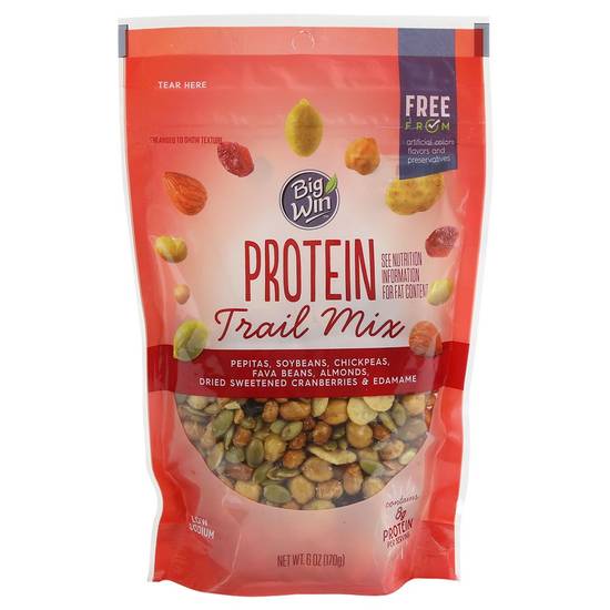Order Big Win Protein Trail Mix (6 oz) food online from Rite Aid store, Yamhill County on bringmethat.com