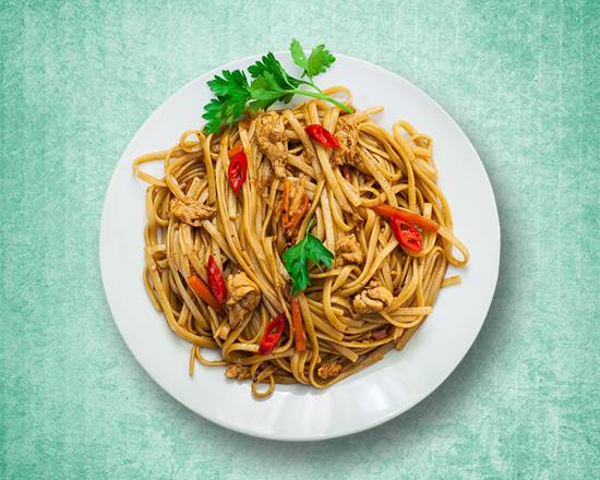Order Fiery Chicken Noodles food online from Curry Wok store, Louisville-Jefferson County on bringmethat.com