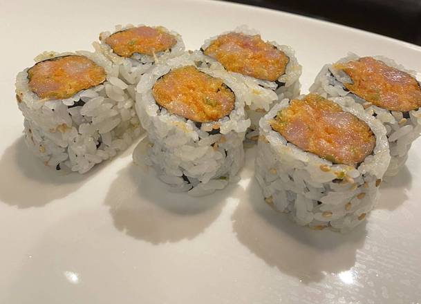 Order Spicy Yellowtail Roll food online from East Gate Asian Bistro store, Charity on bringmethat.com