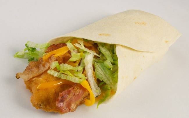Order Bacon Ranch Wrap Crispy food online from Jim's Steakout store, Buffalo on bringmethat.com