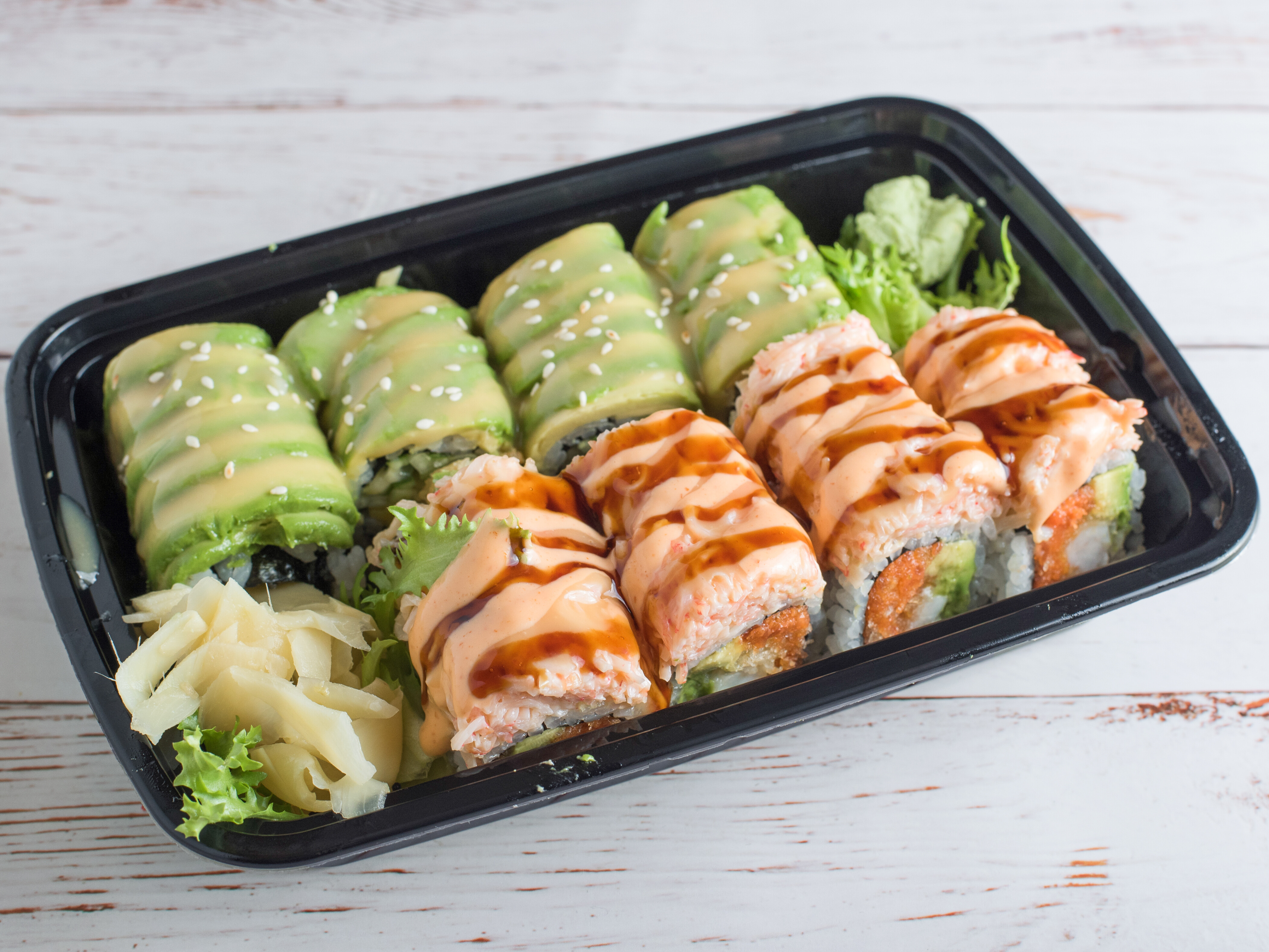 Order Dragon Roll food online from Hana Japanese Steakhouse store, Albany on bringmethat.com