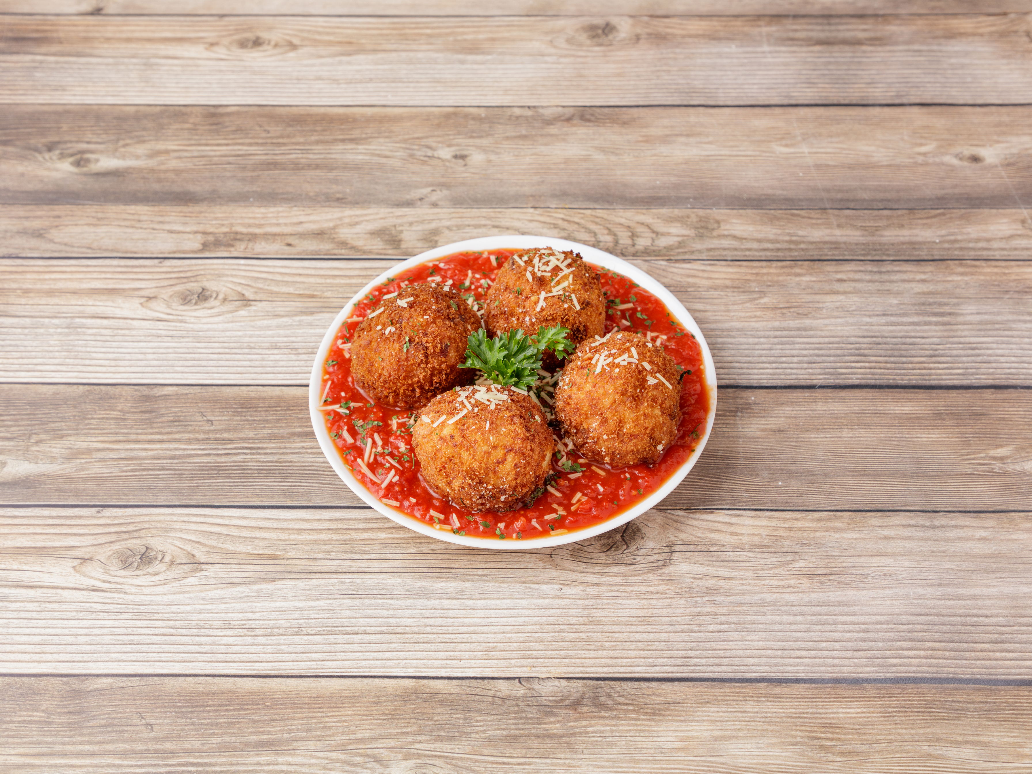 Order Fried Risotto Balls food online from Tavolo Wine Bar & Tuscan Grille store, Providence on bringmethat.com