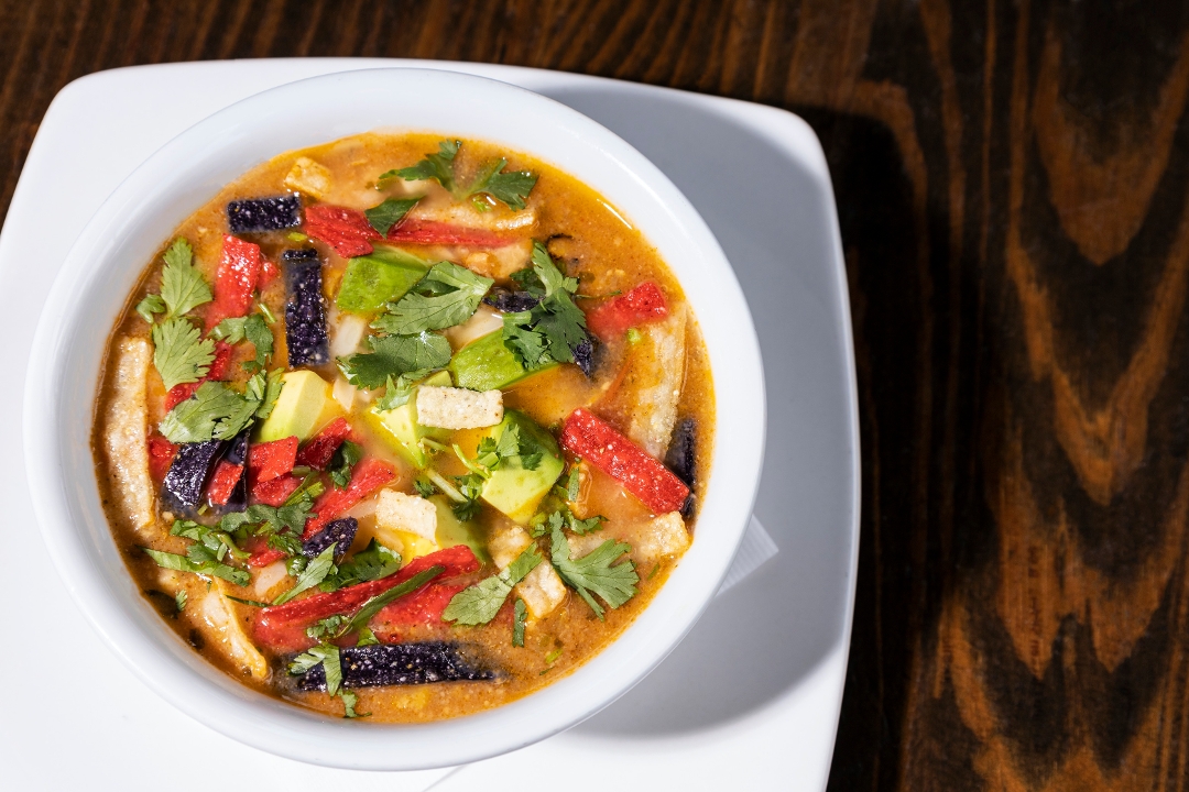 Order Chicken Tortilla Soup food online from Stacked store, Huntington Beach on bringmethat.com