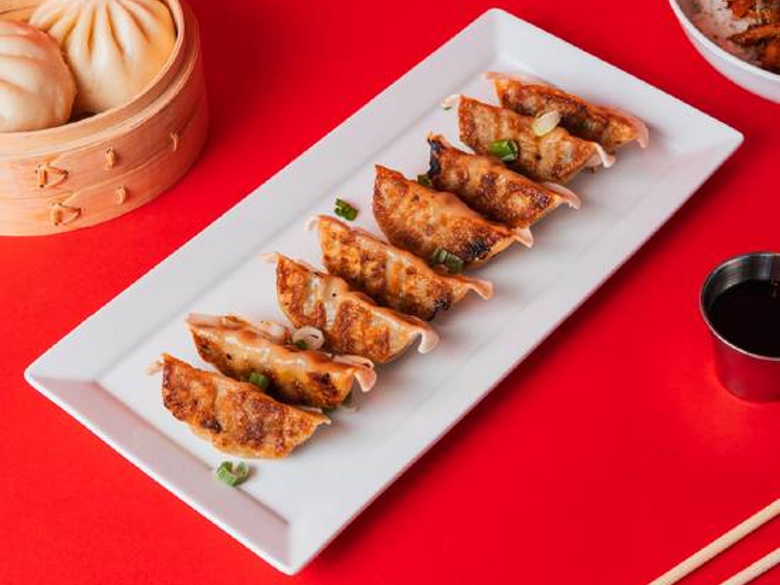 Order 8-Pack Potstickers food online from Wow Bao store, Nampa on bringmethat.com