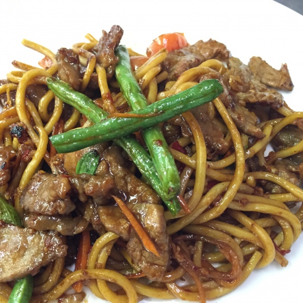 Order P3. Thai Spicy Spaghetti food online from Mint chinese and thai cuisine store, Chamblee on bringmethat.com