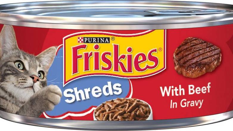 Order Friskies Shreds With Beef In Gravy food online from Route 7 Food Mart store, Norwalk on bringmethat.com