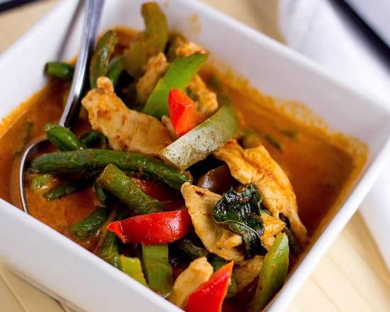 Order Chicken Panang Curry (TPC)  food online from One Stop Kitchen store, San Francisco on bringmethat.com