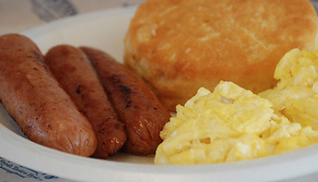 Order Smoked Sausage Link Breakfast Plates food online from Martin Restaurant store, Rockmart on bringmethat.com