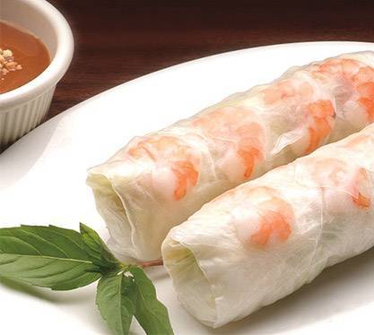 Order A2. Shrimp Spring Rolls (2 pcs) food online from Que Huong store, Plano on bringmethat.com