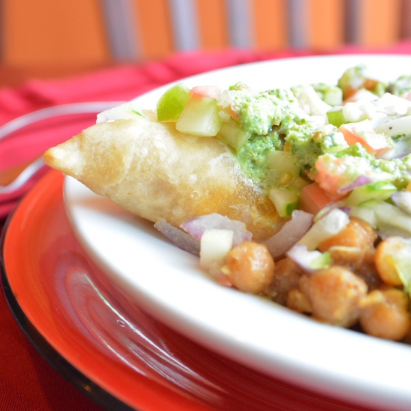 Order 2. Vegetable Samosa food online from City Kabob & Curry House store, Arlington on bringmethat.com