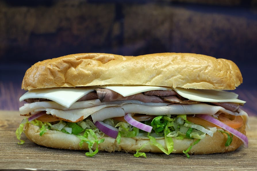 Order America Mixed Sub - Sub food online from Oscar's Pizza store, Colonie on bringmethat.com