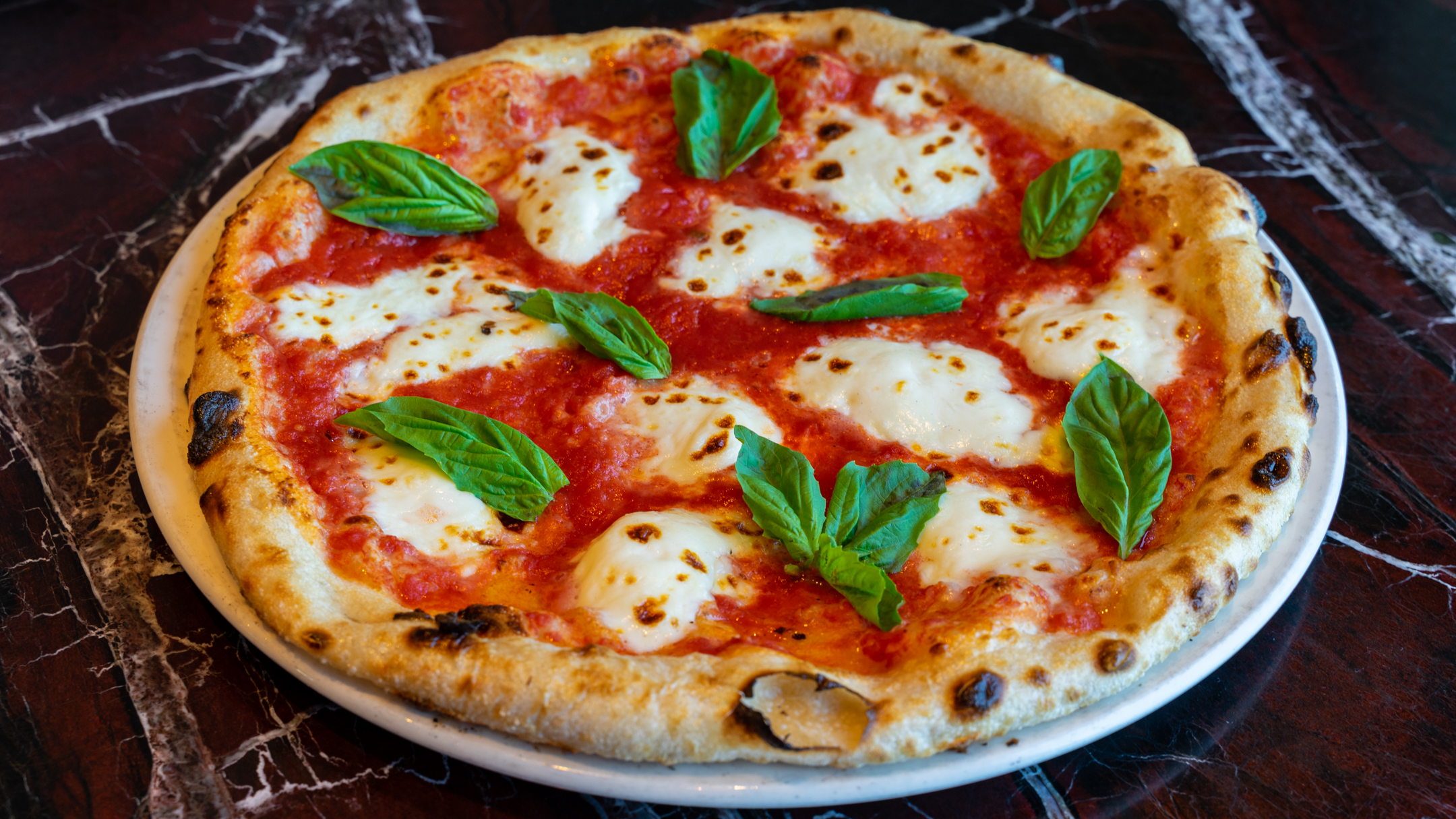 Order Margherita Pizza food online from Poggio Trattoria store, Sausalito on bringmethat.com